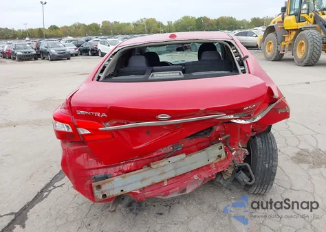 2018 Nissan Sentra Sv z USA, uszkodzony, nr VIN 3N1AB7AP8JL616569